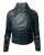 Chanel Motorjack in Groene Lederen