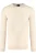 Marvelis Casual Trui ronde hals ecru, Effen