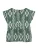 VERO MODA Blouse ‘VMMYMILO’  groen / wit