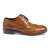 Justin Reess Heren Bruine Brogue Leren Klassieke Dress Schoenen – Simon