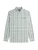 Fred Perry Overhemd  bruin / mintgroen / pastelgroen