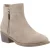 Hush Puppies Ingrid Suède Taupe Enkellaarzen Met Hak Voor Dames