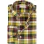 Overhemd Gant geel, groen en rood geruit Archive Oxford shirt
