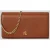 Lauren Ralph Lauren Schoudertas van echt leer met afneembare schouderketting