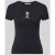 Review Slim fit T-shirt met logoprint, model ‘Sweet’