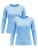 MEETWEE Top ‘UPF 50+’  donkerblauw