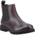 Hush Puppies Gwyneth Leren Dames Platte Chelsea Laarzen In Prune Kleur