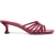 Michael Kors Haisley Kitten Sandal Mulberry