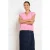 LOLALIZA gebreid vest met wol – roze