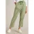 White Stuff Elle Linen Blend Trouser Green Print