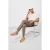 Heren Rechte Pantalon van Gabardine