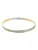 Lucardi Armband ‘Einfach’  goud / zilver