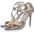 Jimmy Choo Lance sandalen in roségoud.