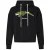 Palm Angels Croc Design zwarte hoodie