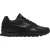 Nike Heren Air Max Leren Sneakers (Triple Black)
