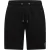 Crosshatch Branton-sweatshorts voor heren (Zwart)