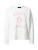 monari Sweatshirt  rosa / wit
