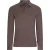 Poloshirt Cavallaro bruin katoen gemeleerd