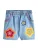 Next Jeans  blauw denim / geel / lila / oranje