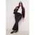 Trendyol Curve Dames Grijs Effen Hoge taille Grote maten Jeans