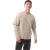 Levis Heren Geborduurd Logo Gelaagd Mouwen T-shirt (Veder grijs)