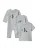 Calvin Klein Set ‘Essentials’  lichtgrijs / zwart / wit
