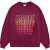 Money Heren Sweatshirt met Repeat logo (Pruim)