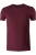 Marvelis Casual T-Shirt ronde hals bordeaux, Effen