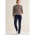 Jeans met elastische tailleband