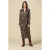 Oltre Wrap Midi Dress Grey