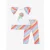 ADee Meisjes set legging eva bright white