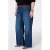 MS Mode high waist wide leg jeans Plus Size – donkerblauw