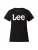 Lee Shirt ‘LOGO TEE’  zwart / wit