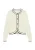 COMMA Gebreid vest  crème