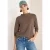Cecil Dames Shirt met structuur in Bruin