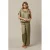 &Co Woman regular waist broek kaki