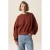 Sissy-Boy sweater donkerrood met lurex