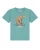 watabout.kids Shirt ‘Fahrradbär’  beige / turquoise / lichtbruin / rood