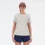 new balance Functioneel shirt ‘Athletics’  lichtgrijs