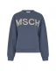 Msch Copenhagen Mschmela Briena Msch Sweatshirt 19738 Trui V Indigo Oatmea
