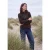 Sweatshirt met capuchon en ritsdetails