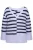 Ulla Popken Trui  donkerblauw / lichtlila