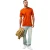Boss Oranje premium katoenen T-shirt voor heren (Oranje)
