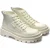 Superga Unisex volwassene 3052 Alpina Apex Faux Leather Mid Cut High Tops (Totaal Natuurlijk beige)