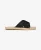 Superdry Vrouwen Espadrille Slippers met Gekruiste Bandjes Zwart