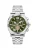 Gc Analoog horloge ‘Atlas’  rose-goud / olijfgroen / zilver