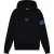 Malelions Men Captain Hoodie 2.0 | Black/Cobalt