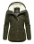 Marikoo dames winterjas met teddyfleece voering & capuchon