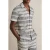 Reiss Ss Embroidered Crochet Cuban Shirt White/black