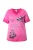 Ulla Popken Shirt  pink / zwart